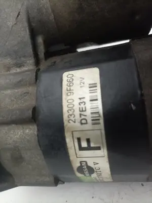 Foto de MOTOR ARRANQUE NISSAN PRIMERA BERLINA (P12) referencia 233009F660 foto 4