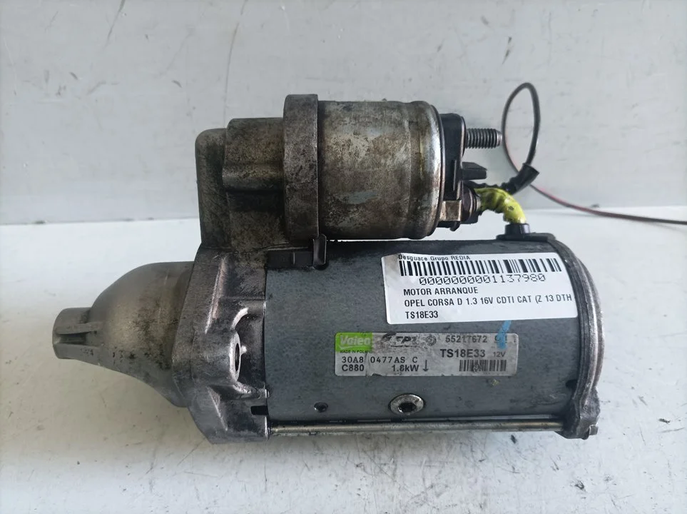 Foto de MOTOR ARRANQUE OPEL CORSA D referencia TS18E33
