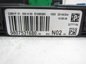 Foto de CAJA RELES / FUSIBLES PEUGEOT 208 1.4 HDi FAP (68 CV / 50 KW) referencia 9807531680 foto 4