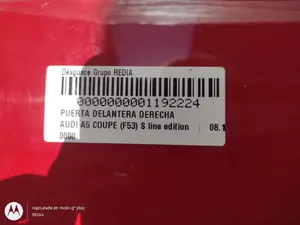 Foto de PUERTA DELANTERA DERECHA AUDI A5 COUPE (F53) 2.0 16V TDI (190 CV / 140 KW) foto 2