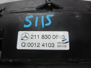 Foto de MANDO CLIMATIZADOR MERCEDES-BENZ CLASE C (BM 203) BERLINA 2.0 Compresor CAT (163 CV / 120 KW) referencia 2118300685 foto 2