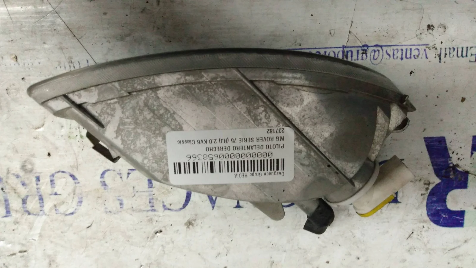 Foto de PILOTO DELANTERO DERECHO MG ROVER ROVER 75 (RJ) referencia 237182