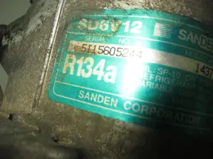 Foto de COMPRESOR AIRE ACONDICIONADO PEUGEOT 307 BREAK / SW (S1)(04.2002) referencia SD6V121437 foto 7