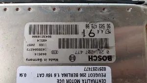 Foto de CENTRALITA MOTOR UCE PEUGEOT 206 referencia 0261207477 foto 3