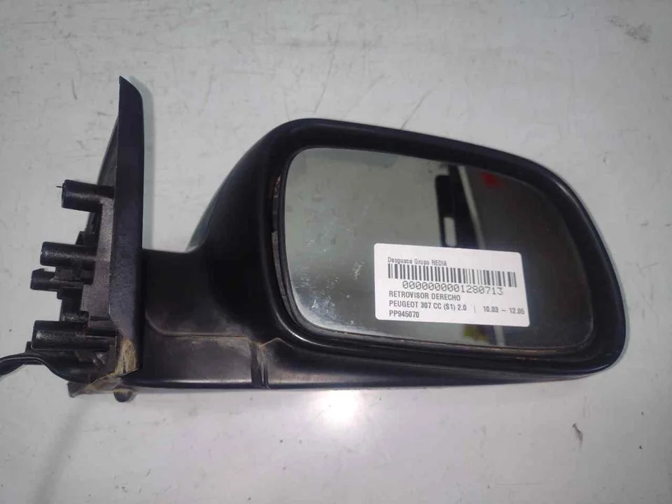 Foto de RETROVISOR DERECHO PEUGEOT 307 CC CABRIO-COUPÉ (S1)(10.2003) 2.0 16V CAT (136 CV / 100 KW) referencia PP945070