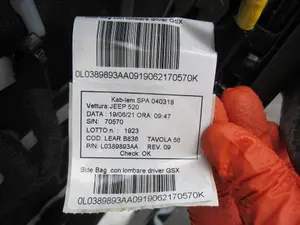 Foto de JUEGO ASIENTOS COMPLETO FIAT 500X (334) 1.0 CAT (120 CV / 88 KW) foto 10