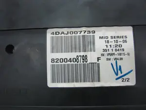 Foto de CUADRO INSTRUMENTOS RENAULT MEGANE II BERLINA 5P 1.5 dCi Diesel (82 CV / 60 KW) referencia 8200408798 foto 2