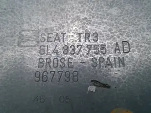 Foto de ELEVALUNAS DELANTERO IZQUIERDO SEAT IBIZA (6L1) 1.9 TDI (101 CV / 74 KW) referencia 6L4837755 foto 2