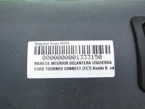 Foto de MANETA INTERIOR DELANTERA IZQUIERDA FORD TOURNEO CONNECT (TC7) 1.8 TDCi CAT (75 CV / 55 KW) foto 2