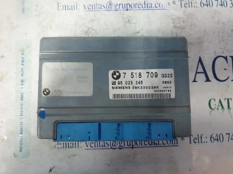 Foto de CENTRALITA CAMBIO AUTOMATICO BMW SERIE X5 (E53) referencia 7518709