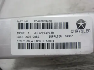 Foto de NO IDENTIFICADO CHRYSLER SEBRING JR 41 BERLINA 2.7 CAT (203 CV / 149 KW) referencia P04760897AD foto 4