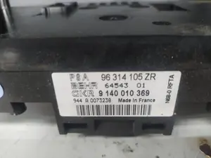 Foto de MANDO CLIMATIZADOR CITROEN XSARA PICASSO 1.8 CAT (6FZ / EW7J4) (116 CV / 85 KW) referencia 96314105ZR foto 3