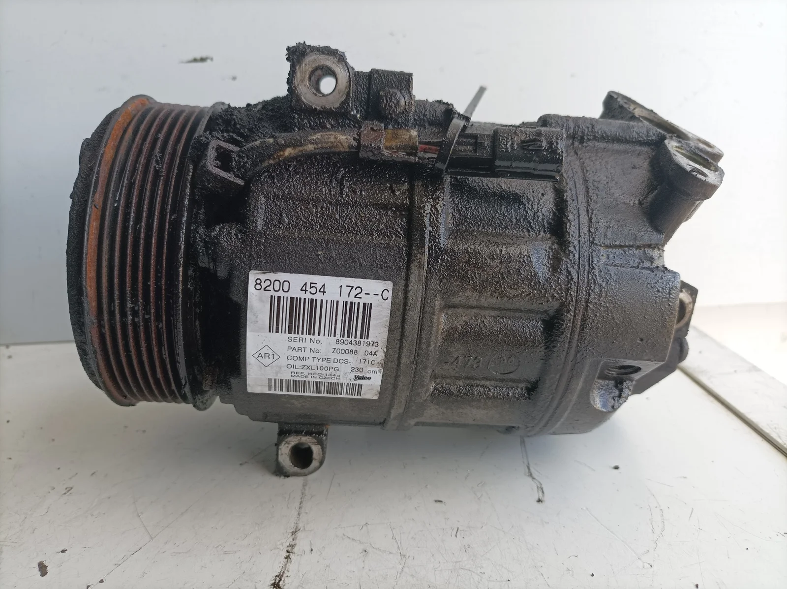 Foto de COMPRESOR AIRE ACONDICIONADO RENAULT TRAFIC II FURGÓN referencia 8200454172C