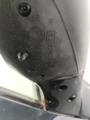 Foto de RETROVISOR DERECHO PEUGEOT 206 + 1.1 (60 CV / 44 KW) referencia 017003 foto 6