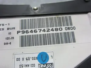Foto de CUADRO INSTRUMENTOS PEUGEOT 307 BREAK / SW (S1)(04.2002) 2.0 HDi FAP CAT (107 CV / 79 KW) referencia P9646742480 foto 2