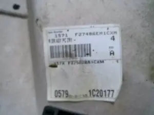 Foto de GUARNECIDO PUERTA TRASERA DERECHA FORD MONDEO BERLINA (GE) 2.0 16V DI TD CAT (116 CV / 85 KW) referencia 1S71F27406EM1CXM foto 3