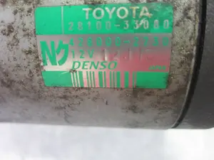 Foto de MOTOR ARRANQUE TOYOTA AURIS (E15) 1.4 Turbodiesel CAT (90 CV / 66 KW) referencia 281003308 foto 2
