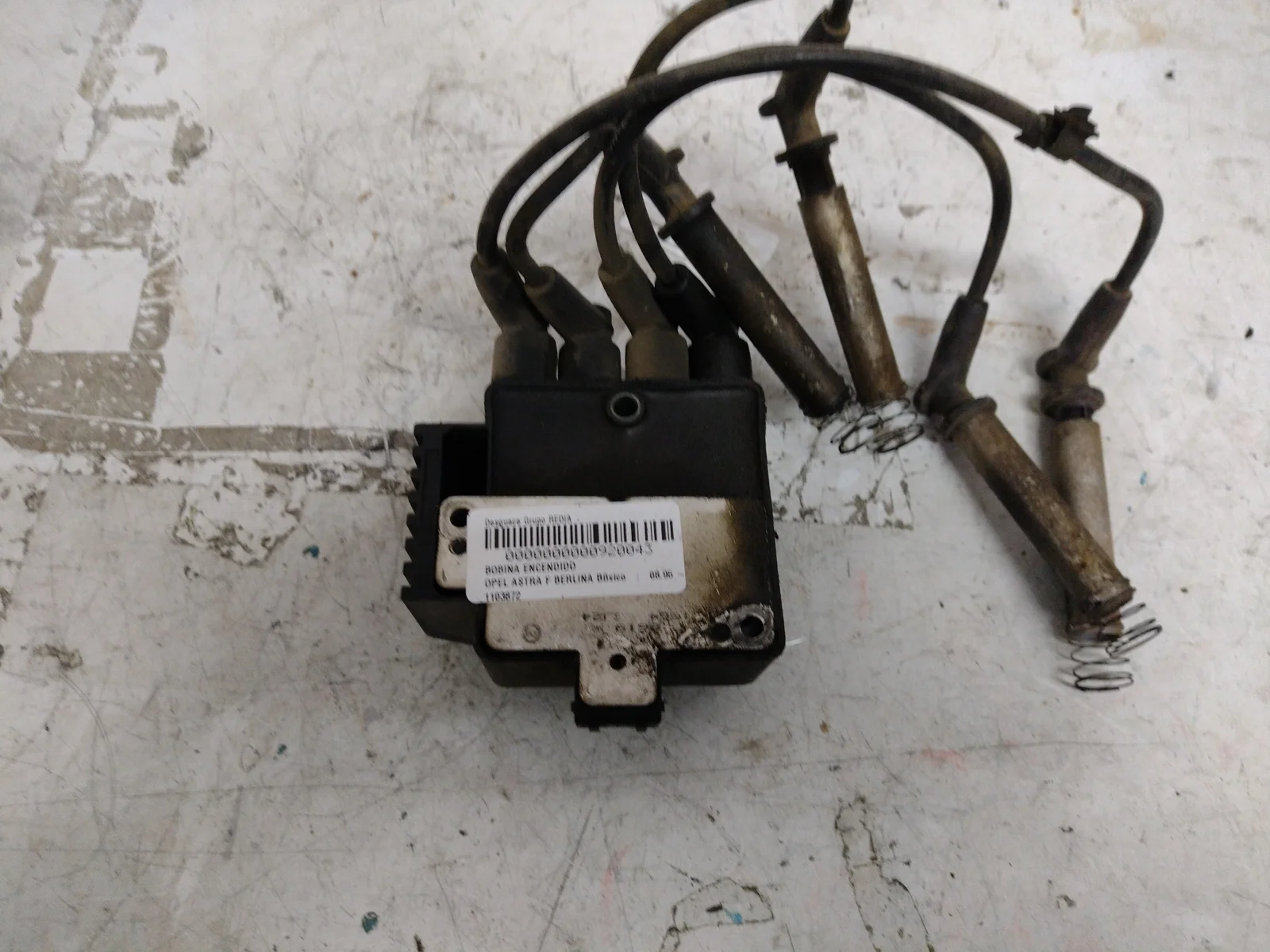 Foto de BOBINA ENCENDIDO OPEL ASTRA F BERLINA 1.6 (75 CV / 55 KW) referencia 1103872