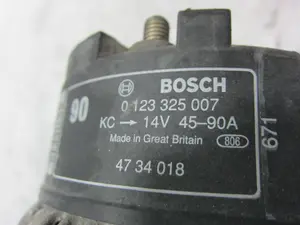 Foto de ALTERNADOR SAAB 9-3 CABRIOLET referencia 0123325007 foto 7