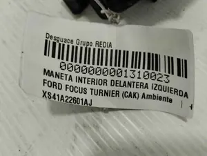 Foto de MANETA INTERIOR DELANTERA IZQUIERDA FORD FOCUS FAMILIAR (CAK) 1.6 16V CAT (101 CV / 74 KW) referencia XS41A22601AJ foto 4