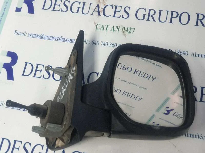 Foto de RETROVISOR DERECHO CITROEN BERLINGO FURGÓN referencia 96193823XX