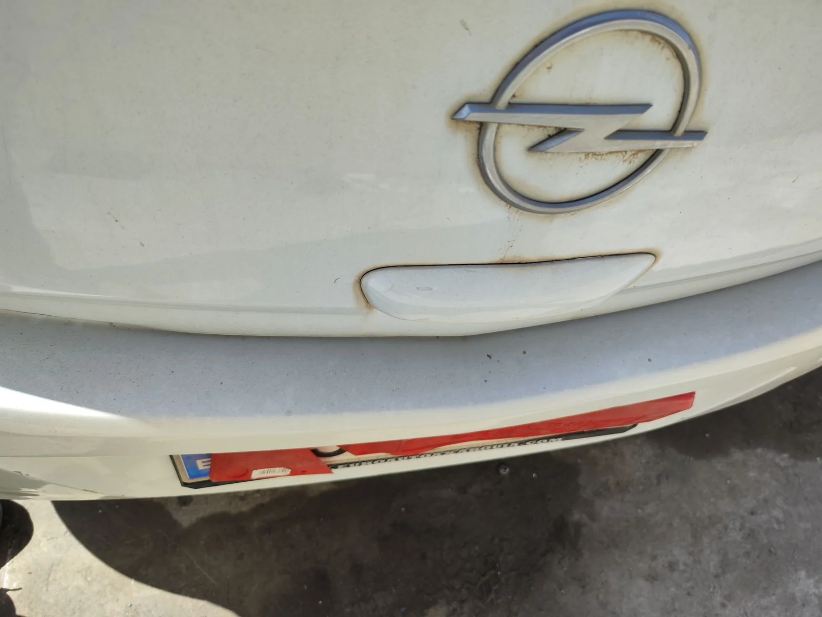 Foto de REFUERZO PARAGOLPES TRASERO OPEL CORSA D 1.3 16V CDTI (75 CV / 55 KW)