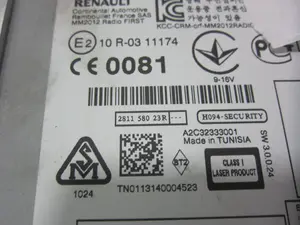 Foto de SISTEMA AUDIO / RADIO CD RENAULT MEGANE III BERLINA 5P 1.6 16V CAT (101 CV / 74 KW) referencia 281158023R foto 5