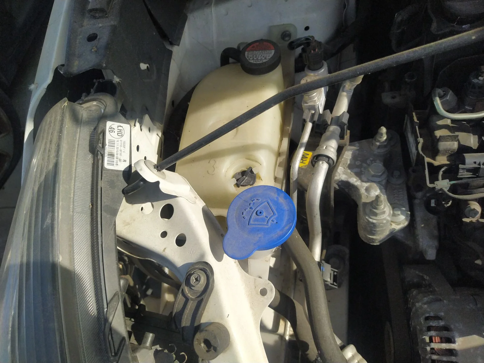 Foto de TUBOS AIRE ACONDICIONADO TOYOTA VERSO (AUR2/ZGR2) 1.6 D-4D CAT (112 CV / 82 KW) referencia 887030F100