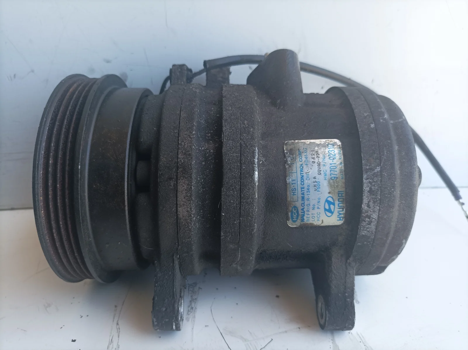 Foto de COMPRESOR AIRE ACONDICIONADO HYUNDAI ATOS (MX) referencia 9770102310