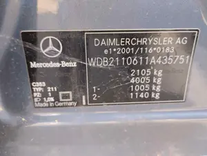 MERCEDES-BENZ CLASE E (BM 211) BERLINA foto 7